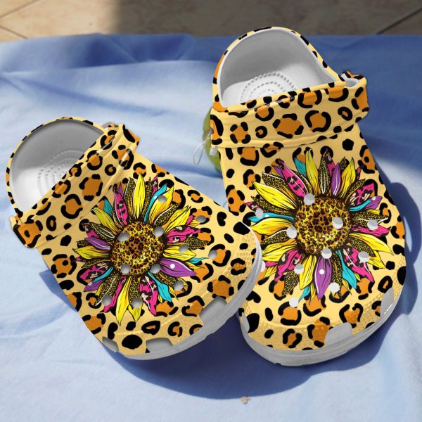 Leopard Clogs