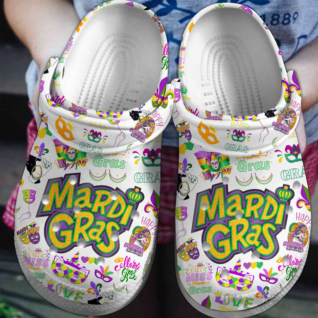 Mardi Gras Clogs