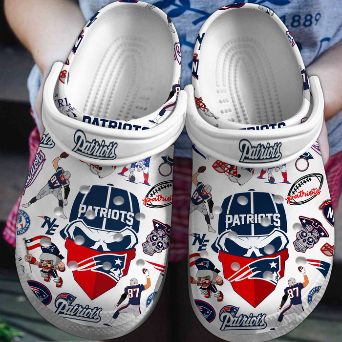 New England Patriots Clogs