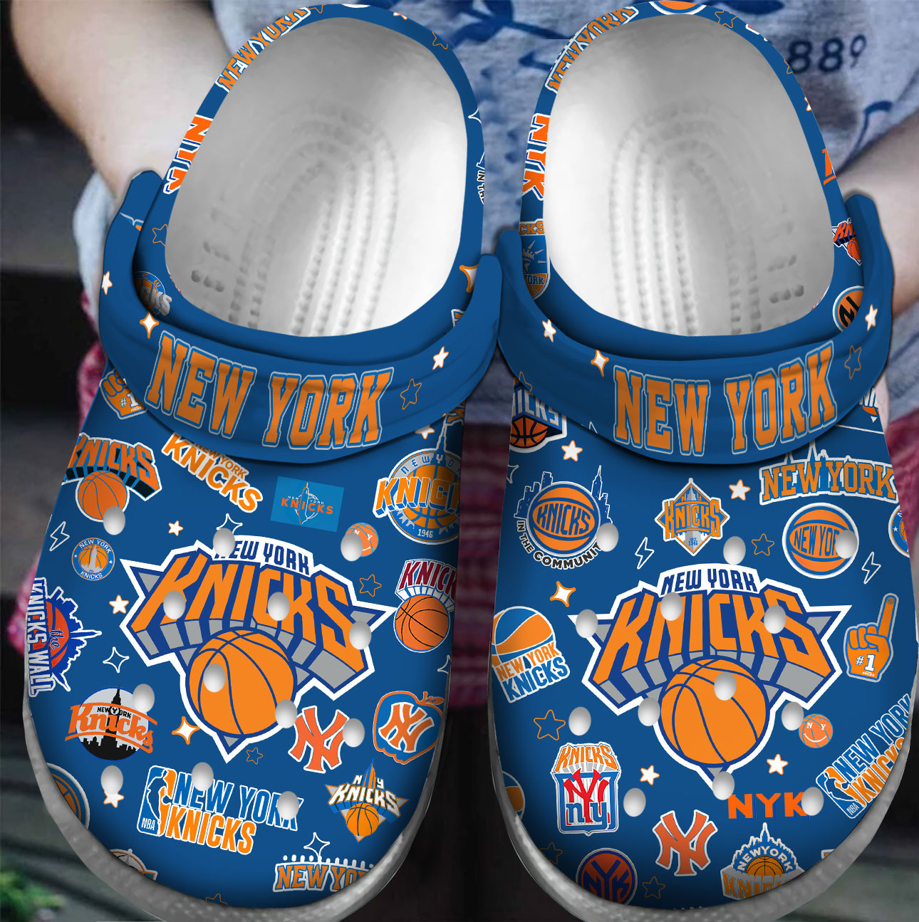 New York Knicks Clogs