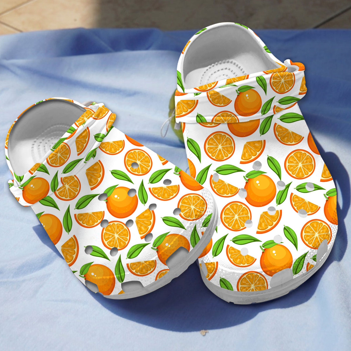 Orange Clogs