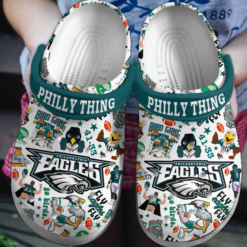 Philadelphia Eagles Clogs