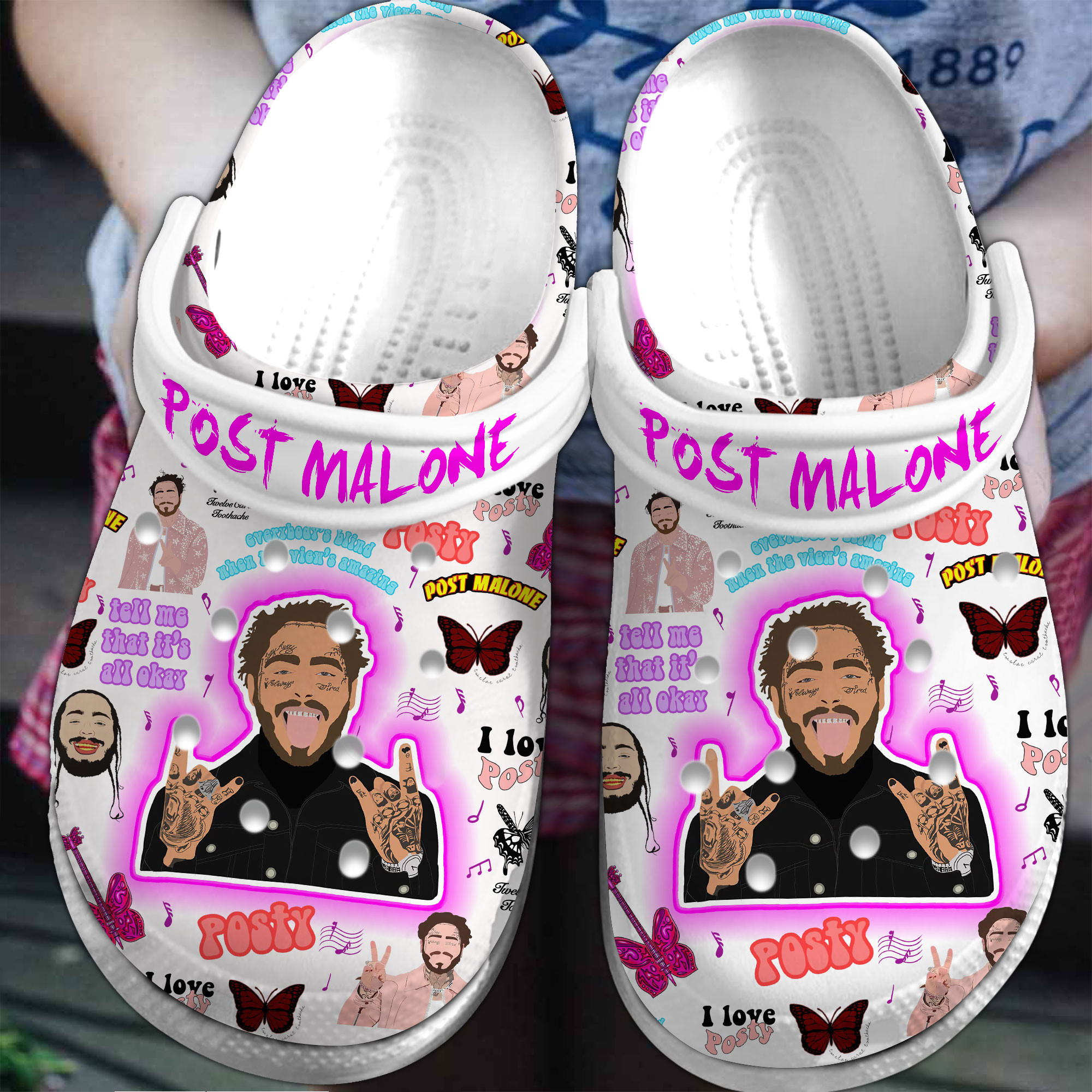 Post Malone Clogs