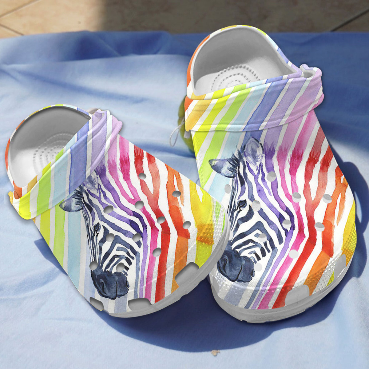 Zebra Clogs