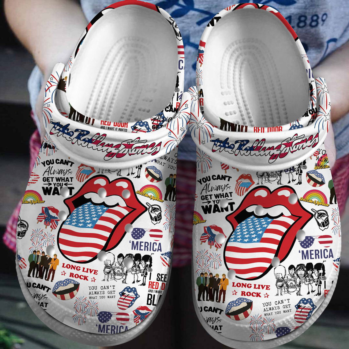 Rolling Stones Clogs