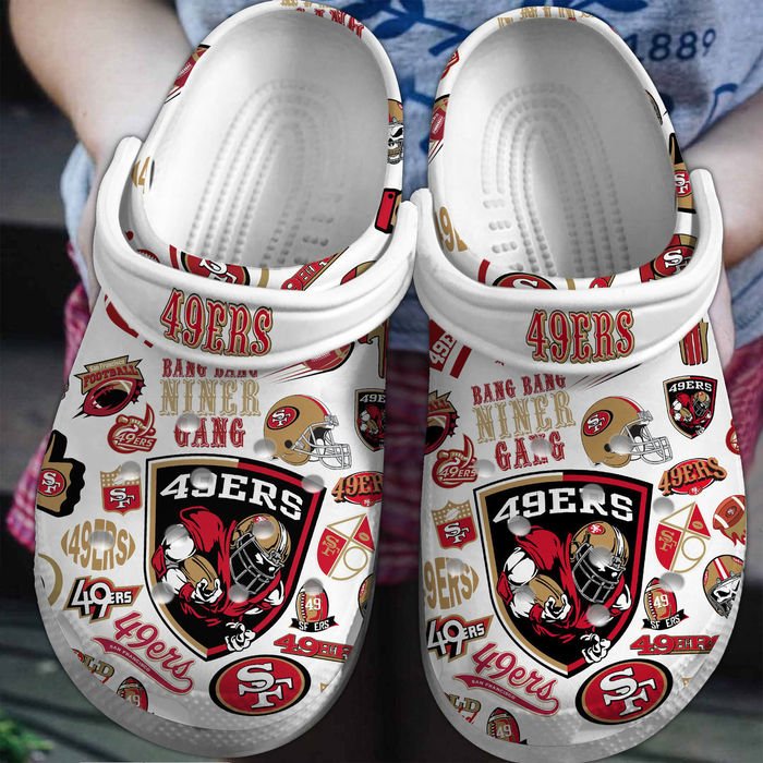 San Francisco 49ers Clogs