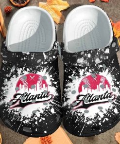 Lightweight And Comfort Mlb Atlanta Braves Baseball Clogs Crocband, Shop Now For A Special Discount