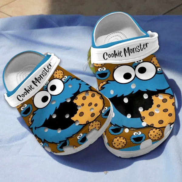 Cookie Monster Clogs