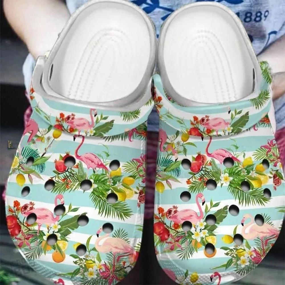 Hawaiian Flower Clogs