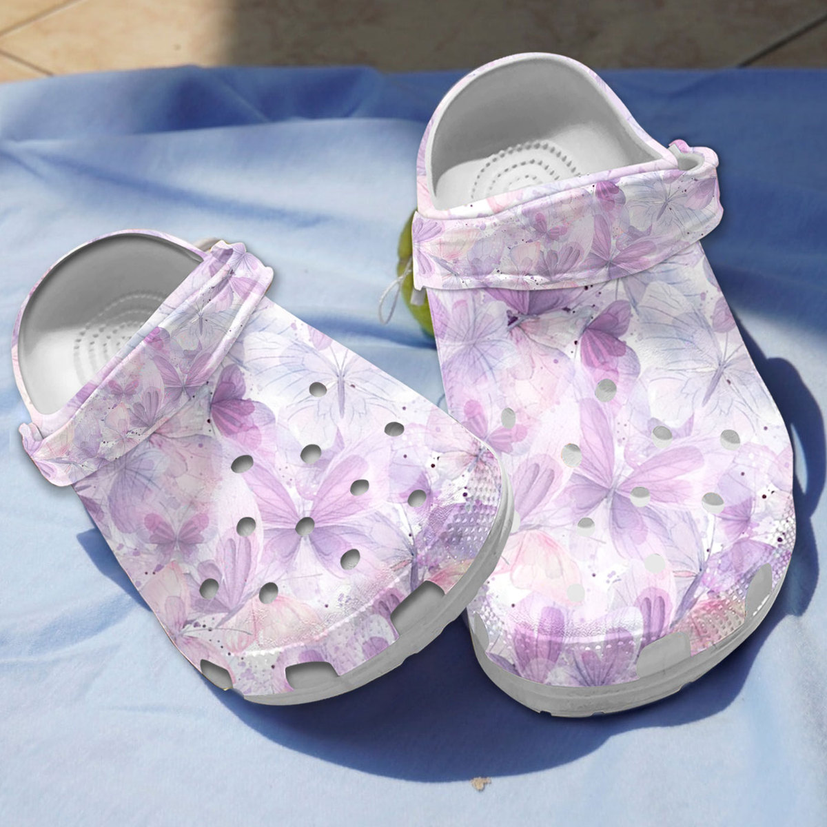 Lilac Clogs