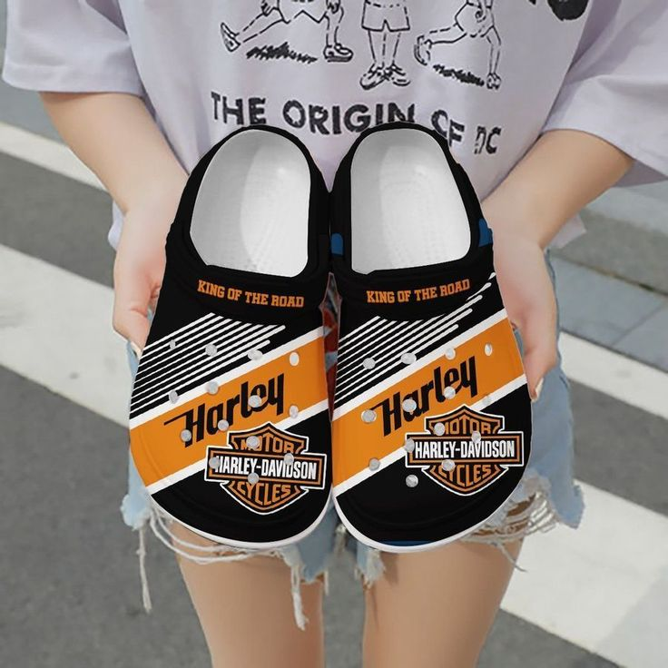 adults fuzzy king of the road harley davidson clogs the ideal footwear for men hhnwr