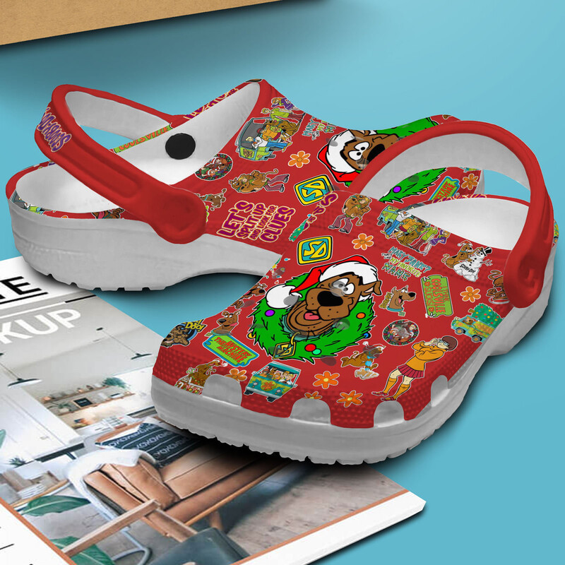 breathable and lightweight clogs scooby doo christmas red clogs shipping worldwide service kphru