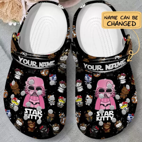 customized clogs hello kitty star wars black clogs free shipping available! icdhp