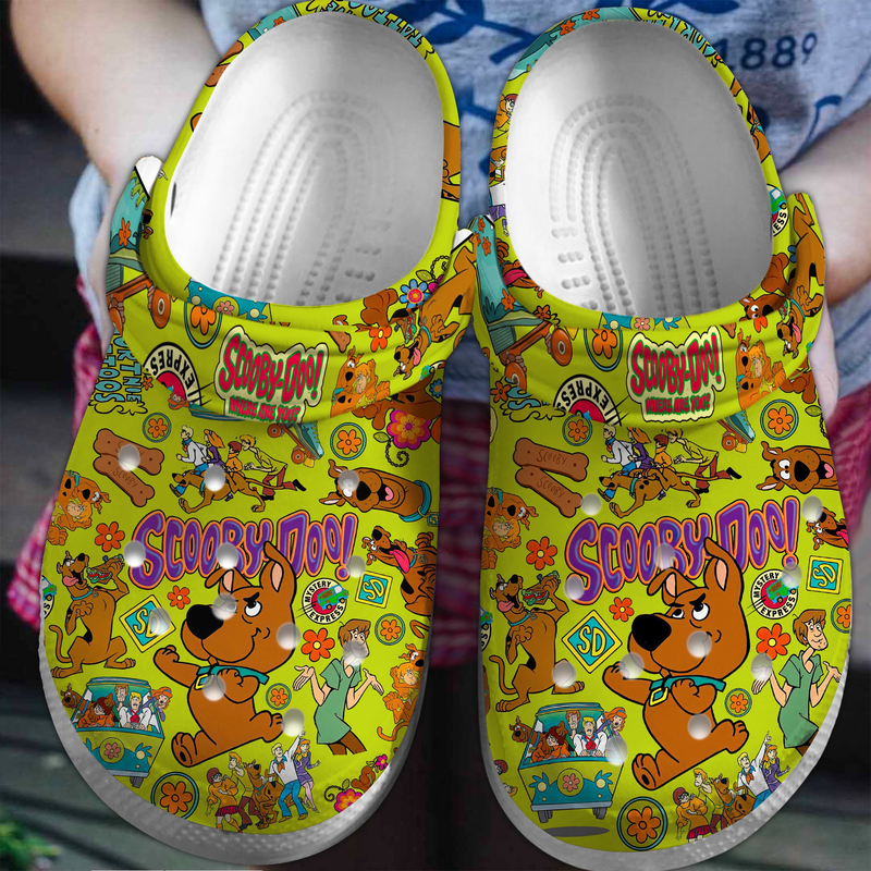cute scooby doo cartoon classic clogs ideal footwear for supreme comfort! ogwf7