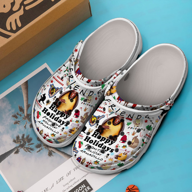 funny clogs happy holiday friends tv series clogs buy more save more idmds