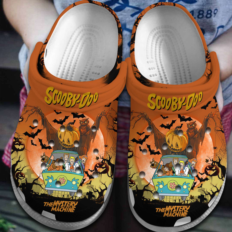 limited edition clogs scooby doo the mistery machine halloween unisex clogs must have footwear for supreme comfort z7zlq