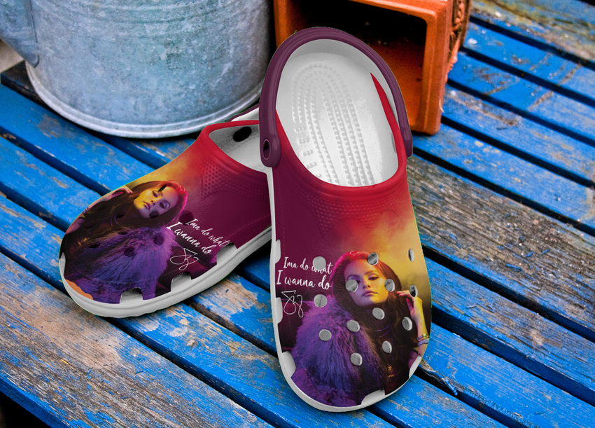 limited edition singer soon selena gomez beautiful clogs size 8 the best gift for music fans d1eht