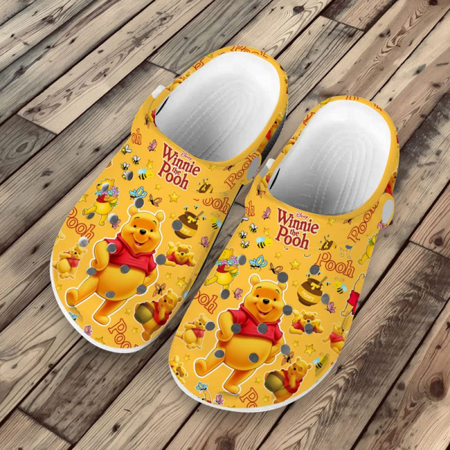 lovely winnie the pooh classic orange clogs shop now for the best price! pczks