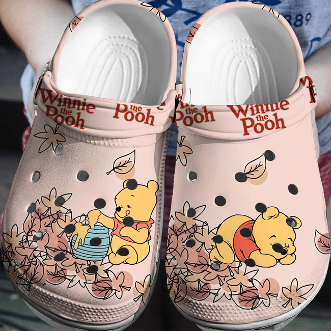new design of adorable cartoon clogs winnie the pooh sandals fast shipping worldwide! zfrby