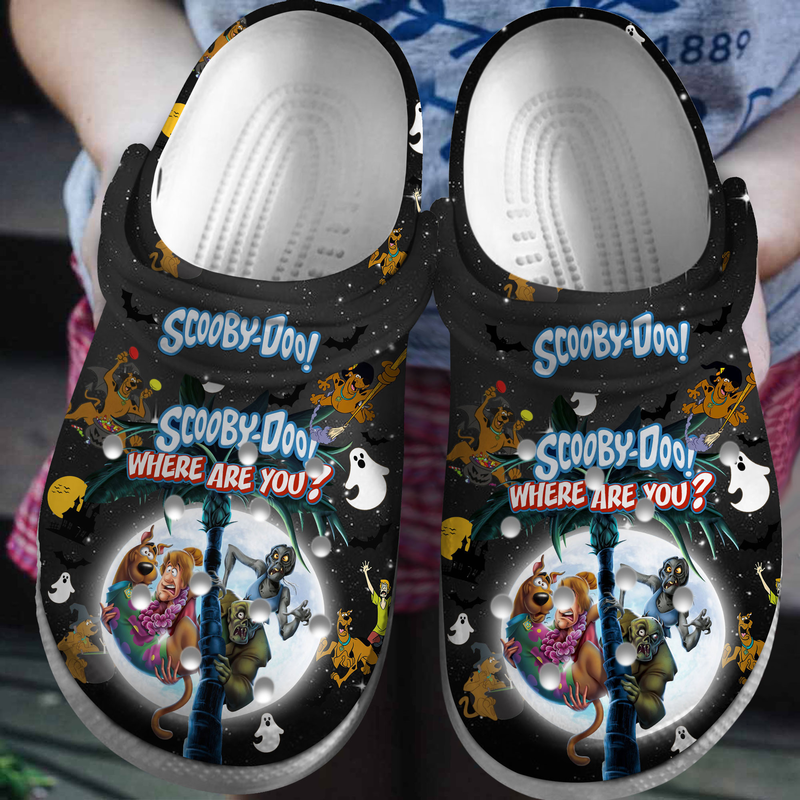 new design scooby doo where are you halloween black clogs shop now for the best price! v76gf