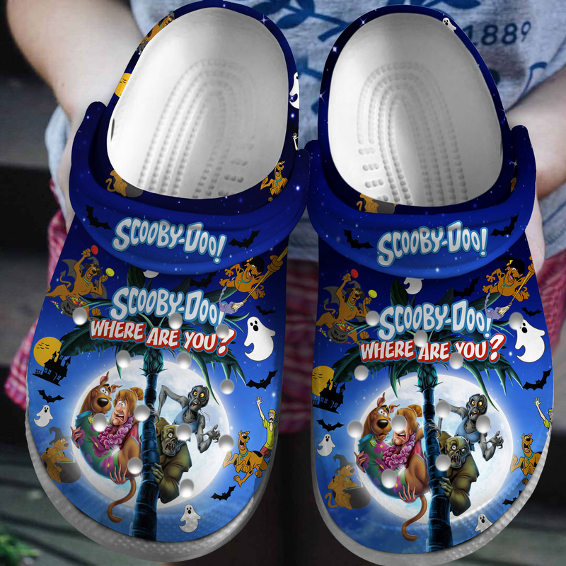 new design scooby doo where are you halloween blue clogs shop now for the best price! r5t4b