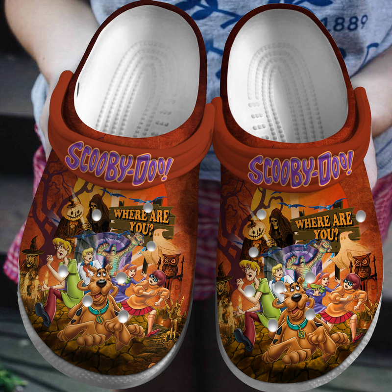 non slip and comfortable scooby doo halloween unisex clogs must have footwear for outdoor walking wwskt