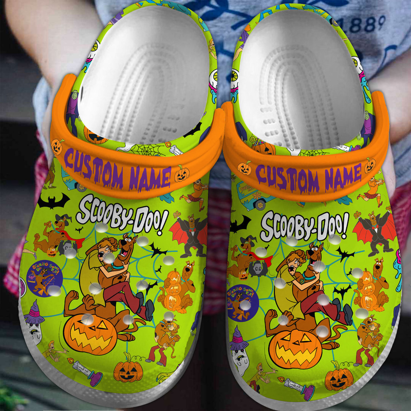 personalized soft and durable clogs scooby doo halloween clogs buy more save more p2auy