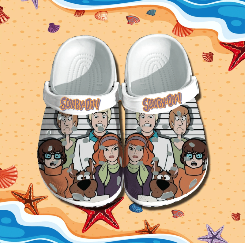 scooby doo cartoon characters unisex white clogs shop now for a special discount! th5w7