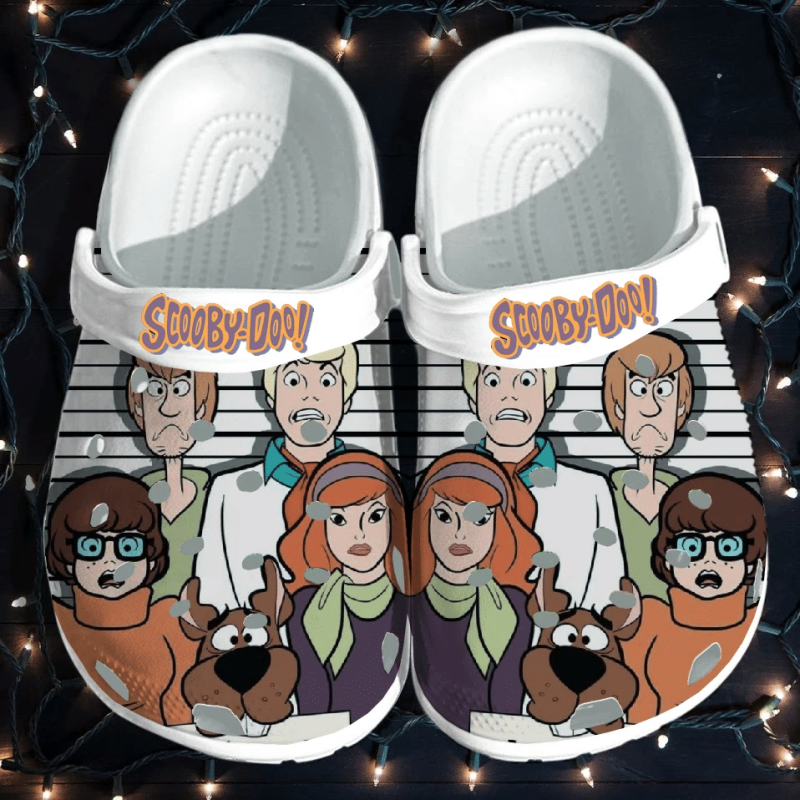 scooby doo cartoon characters unisex white clogs shop now for a special discount! zegfz