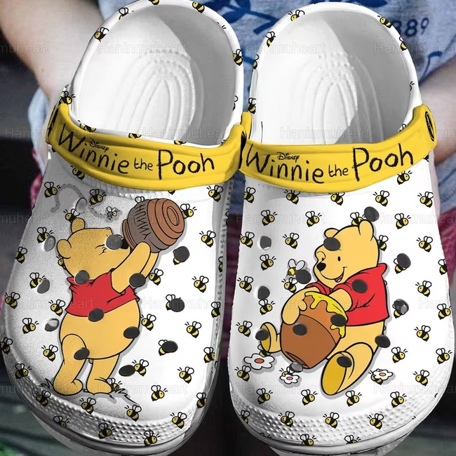 special cartoon clogs winnie the pooh loves honey flip flop buy more saves more! mxzcy