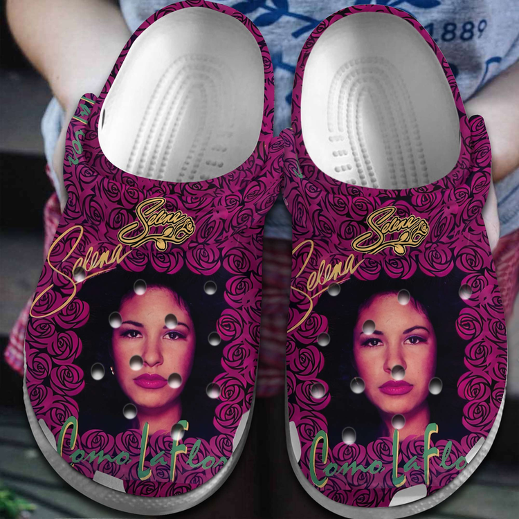 special design of singer selena floral clogs size 10 easy to clean and quick to dry fanld