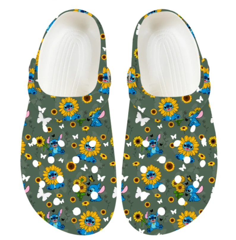 unique clogs cute stitch with sunflowers unisex clogs shop now! 72ejg