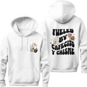 Fueled by Cafecito & Chrisme Hoodies - Stylish & Cozy Apparel