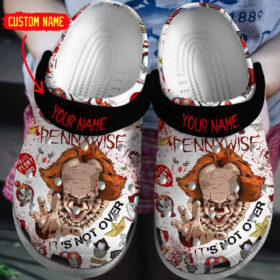 Personalized Scary Pennywise Clown IT Clogs