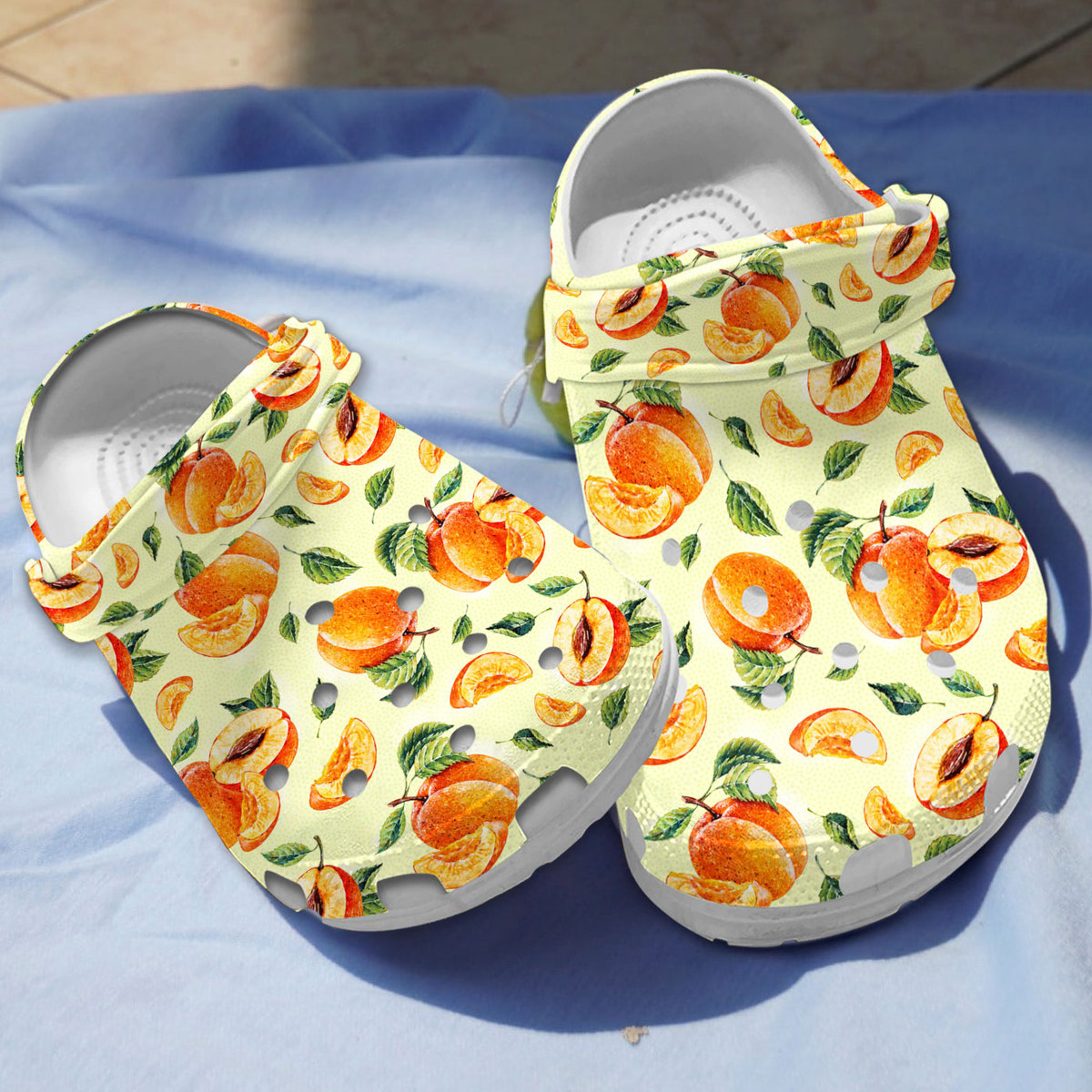 elegant apricot classic fruit clogs shop now for a special discount! bfrbn