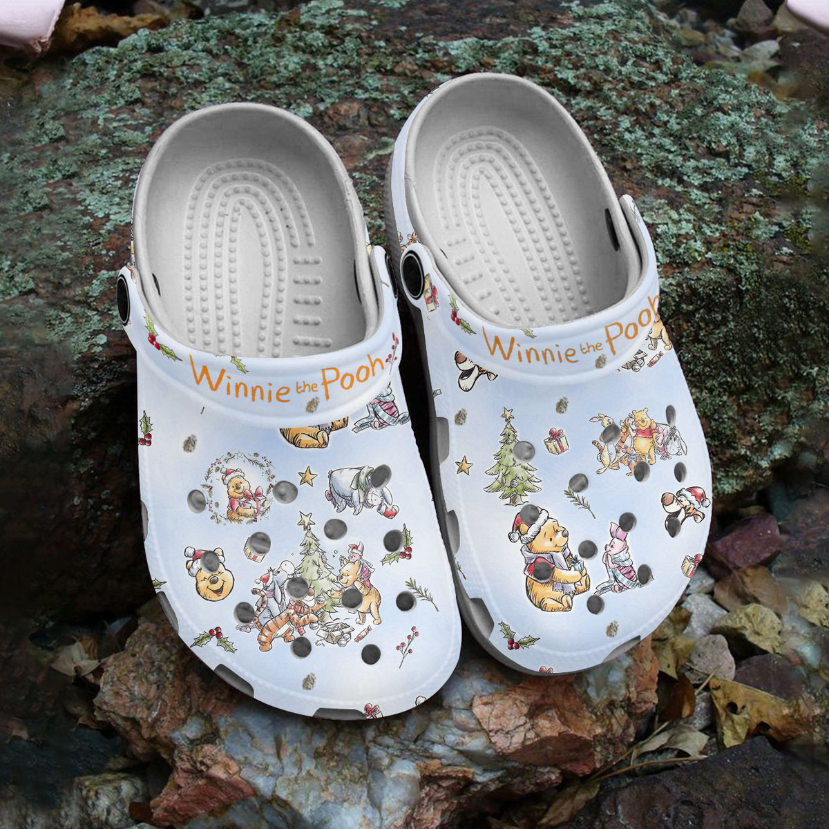 new design clogs winnie the pooh and cute friends christmas clogs ow0ry