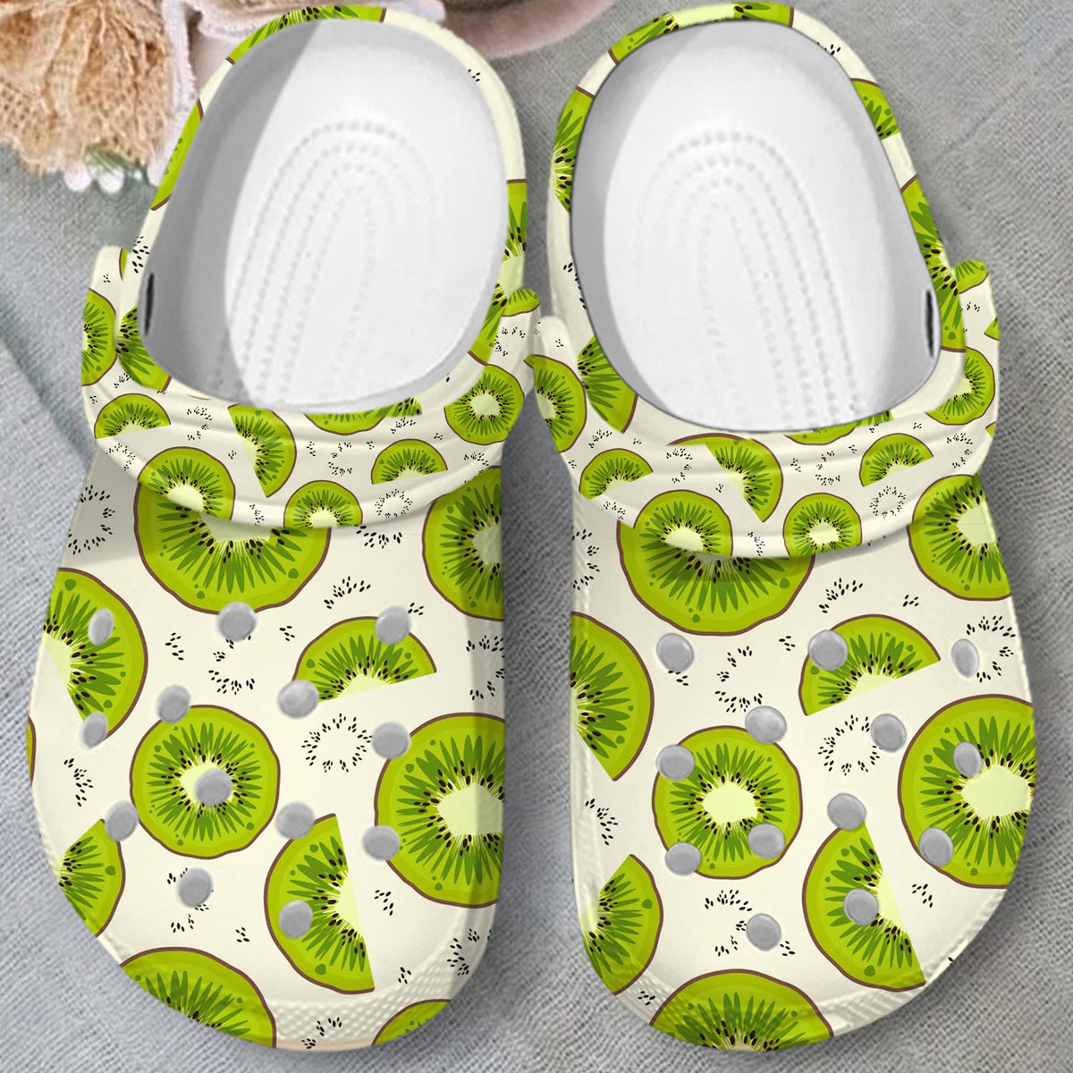 beautiful clogs kiwi green classic fruit clogs perfect footwear for outdoor activity cxdth