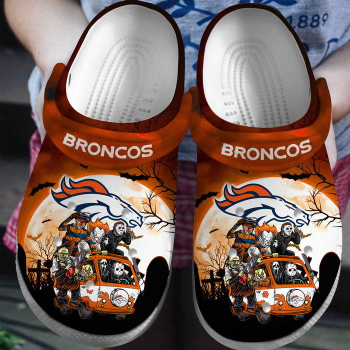 lightweight and non slip broncos clogs perfect for outdoor play pfh4i