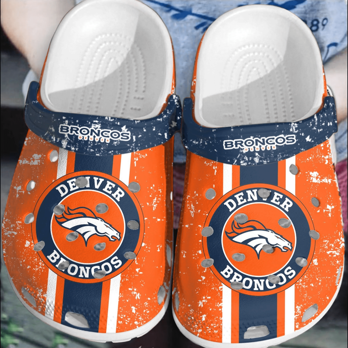 3d printed and new broncos clogs easy to clean and quick to dry nuij2