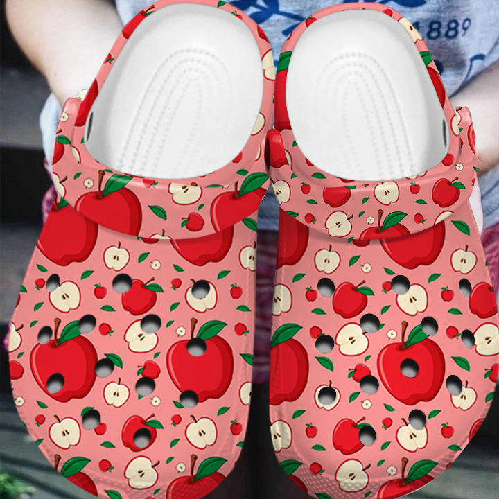 breathable and non slip apple pink clogs suitable for outdoor walking cf5ed