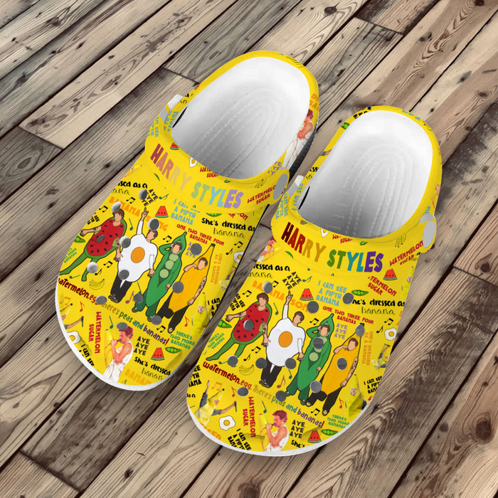 breathable and non slip harry styles yellow clogs shop now for the best price 7tz4k