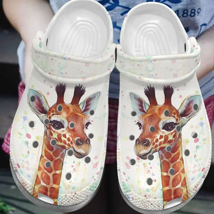 breathable and soft giraffe colorful clogs best price for everyday pxif6