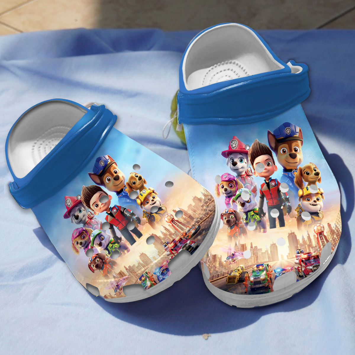 breathable and soft paw patrol clogs perfect for outdoor play hizzw