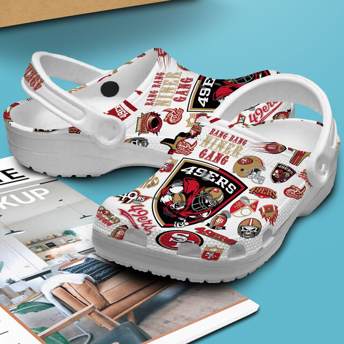 breathable and water proof san francisco 49ers white clogs shop now for the best price jvy11
