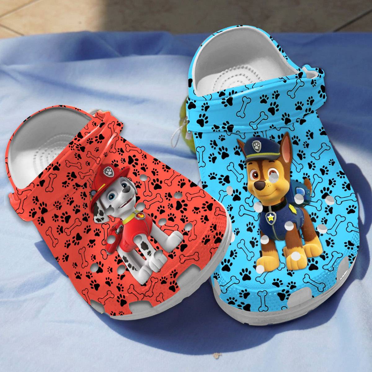 breathable and water resistant paw patrol colorful clogs suitable for outdoor walking 0urya