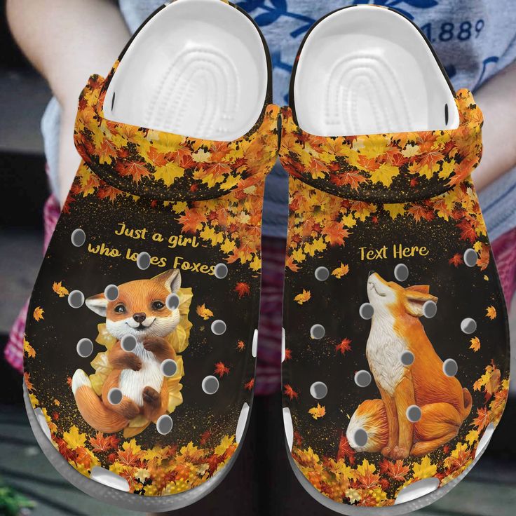 breathable and water resistantp fox colorful clogs perfect footwear for family bpzjy