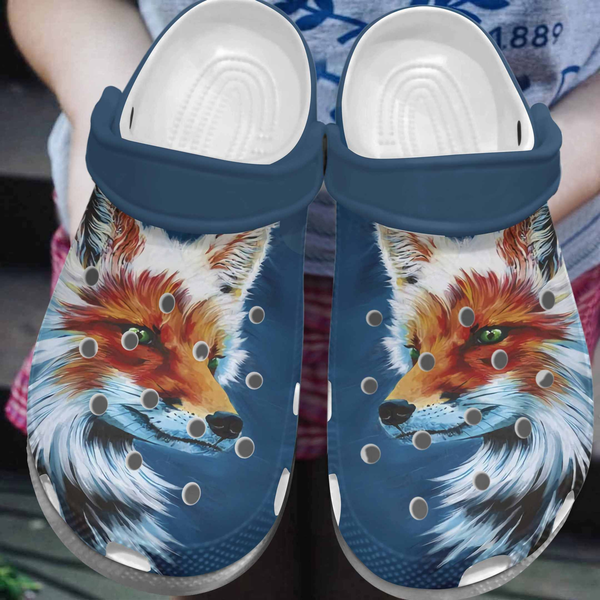 classic design fox blue clogs fast shipping and dedicated support service y4p1n