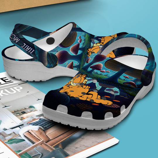 classic design garfield colorful clogs brighten up your day bmkjt