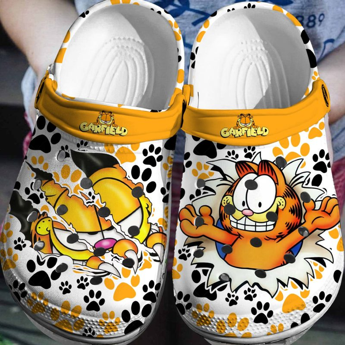 comfort and fuzzy colorful garfield clogs clogs addition to your wardrob wpzzo