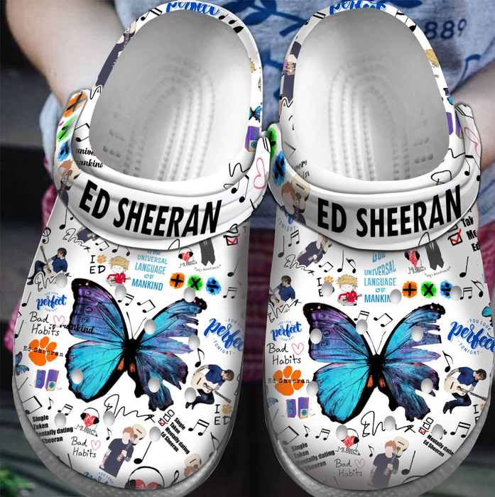 comfort and water proof ed sheeran white clogs enjoying outdoor activities 5cmos